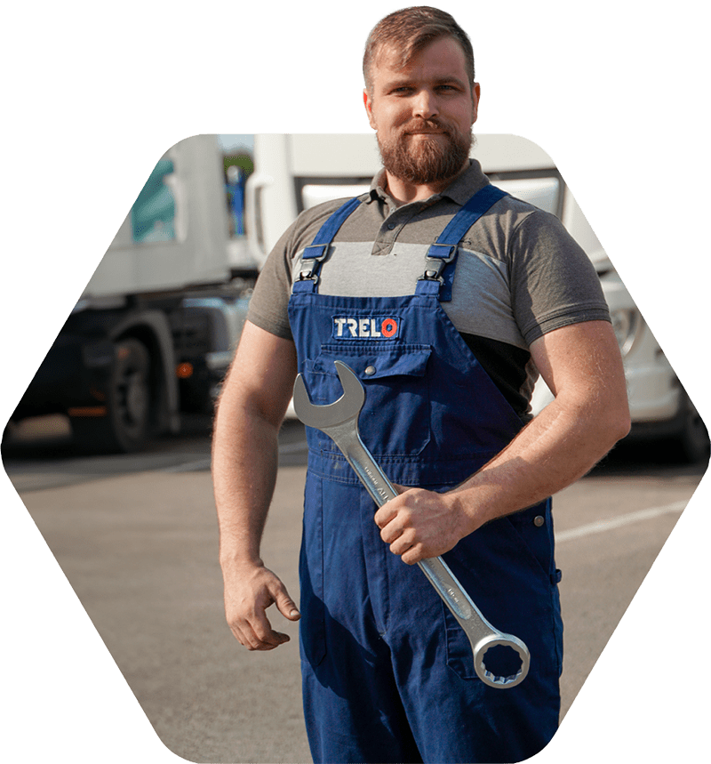 Karjera Trelo – sunkvežimių remonto serviso įmonėje